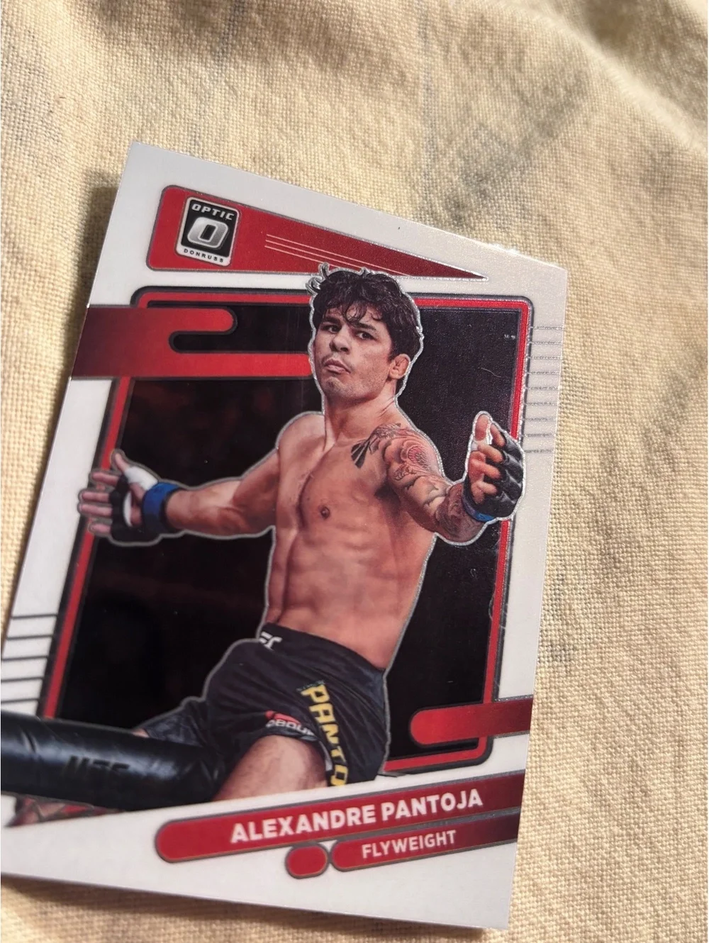 2022 Panini Donruss Optic UFC Alexandre Pantoja Flyweight #